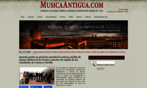 Musicaantigua.com thumbnail