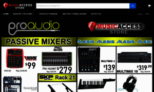 Musicaccessstore.com thumbnail