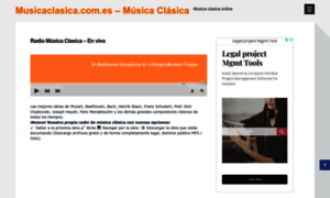 Musicaclasica.com.es thumbnail