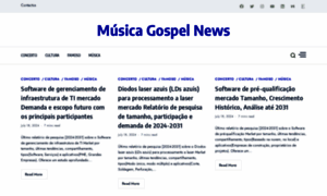 Musicagospelnews.com.br thumbnail