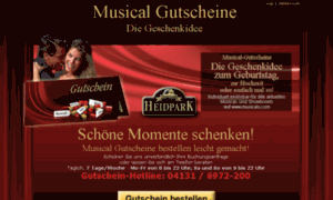 Musical-gutscheine.com thumbnail