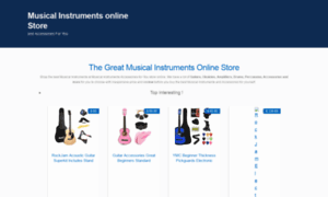 Musical-instruments-accessories-for-you.com thumbnail