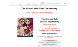 Musicalartspianoconservatory.com thumbnail