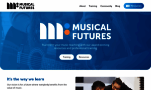 Musicalfutures.org thumbnail