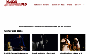 Musicalinstrumentpro.com thumbnail
