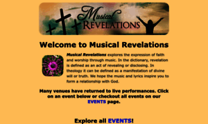 Musicalrevelations.com thumbnail