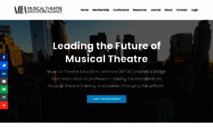 Musicaltheatreeducators.org thumbnail