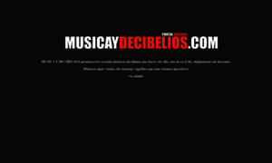 Musicaydecibelios.com thumbnail