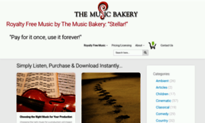 Musicbakery.com thumbnail