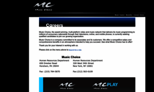 Musicchoicecareers.iapplicants.com thumbnail