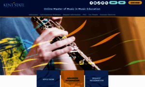 Musicedmasters.kent.edu thumbnail