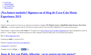 Musicexperienceblog.cocacola.es thumbnail