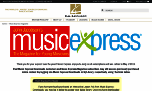 Musicexpressmagazine.com thumbnail