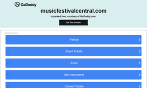 Musicfestivalcentral.com thumbnail
