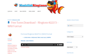 Musicfishringtones.org thumbnail