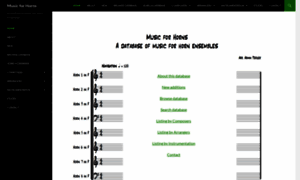 Musicforhorns.com thumbnail