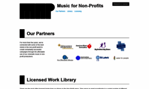 Musicfornonprofits.org thumbnail