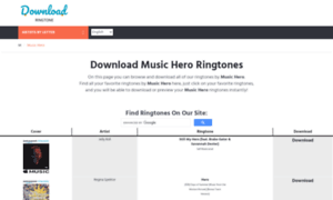 Musichero.download-ringtone.com thumbnail