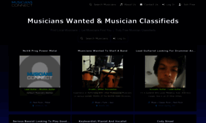 Musiciansconnect.net thumbnail