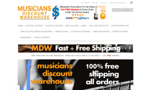 Musiciansdiscountwarehouse.com thumbnail