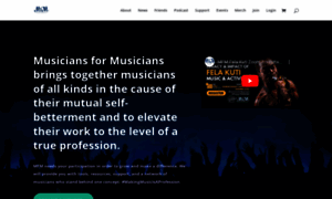 Musiciansformusicians.org thumbnail