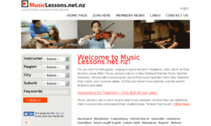 Musiclessons.net.nz thumbnail