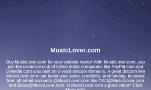 Musiclover.com thumbnail