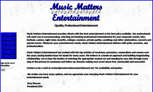 Musicmattersentertainment.net thumbnail