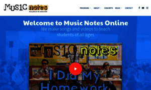 Musicnotesonline.com thumbnail