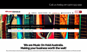 Musiconhold.com.au thumbnail