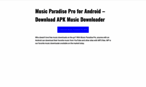 Musicparadisepros.com thumbnail