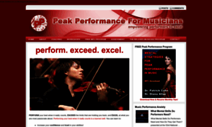 Musicpeakperformance.com thumbnail