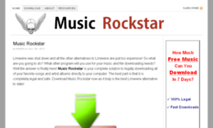 Musicrockstar.org thumbnail