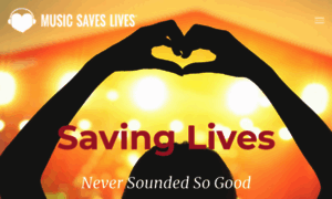 Musicsaveslives.org thumbnail