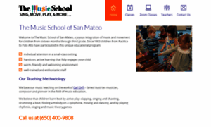 Musicschoolsanmateo.com thumbnail