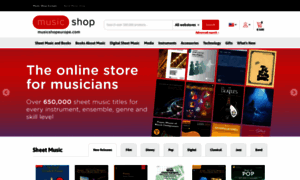 Musicshopeurope.com thumbnail