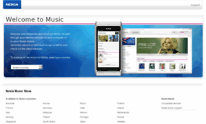 Musicstore.nokia.com thumbnail