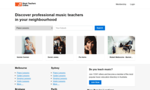 Musicteacher.com.au thumbnail