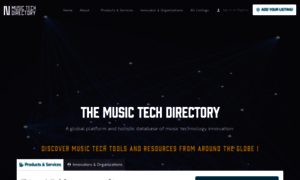 Musictech.directory thumbnail