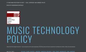 Musictechpolicy.wordpress.com thumbnail