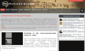 Musiker-forum.at thumbnail