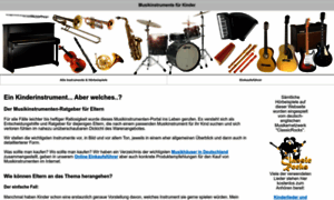 Musikinstrumente-fuer-kinder.de thumbnail