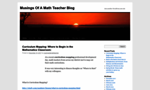 Musingsofamathteacher.wordpress.com thumbnail