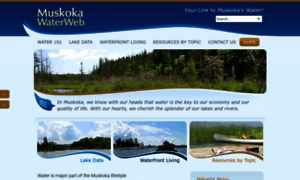 Muskokawaterweb.ca thumbnail