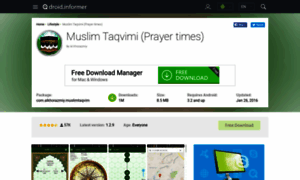 Muslim-taqvimi-prayer-times.droidinformer.org thumbnail