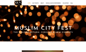 Muslimcityfest.com thumbnail