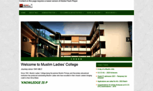 Muslimladiescollege.com thumbnail