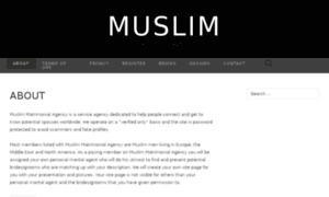 Muslimmatrimonialagency.com thumbnail