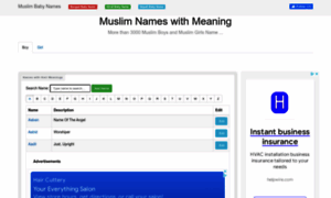 Muslimname.info thumbnail