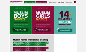 Muslimnames.info thumbnail